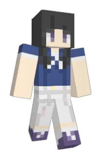 Rinko_Shirokane_ Minecraft avatar full body