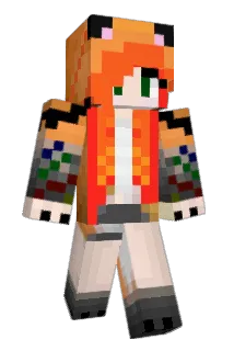 Rintsu Minecraft avatar full body