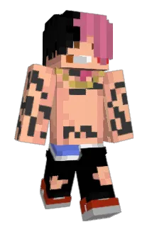 RipPeep Minecraft avatar full body