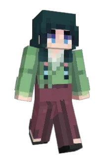 Rishika_kitsune Minecraft avatar full body