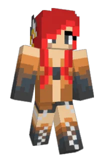 Risixia Minecraft avatar full body