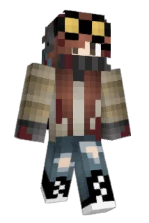 RiverSheWolf Minecraft avatar full body