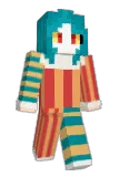 RiverTheClown Minecraft avatar full body