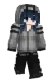 RixBux Minecraft avatar full body