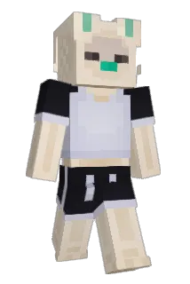 RizGBlue Minecraft avatar full body