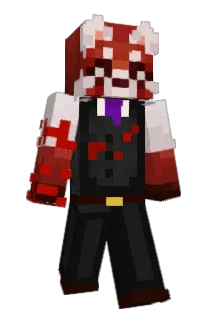 Roawr Minecraft avatar full body