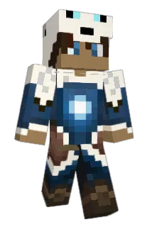 Robiborg Minecraft avatar full body