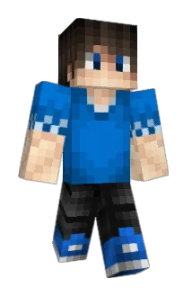 RoboDK7 Minecraft avatar full body