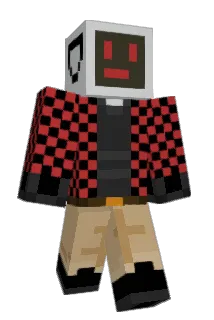 RoboGamerZDZ Minecraft avatar full body