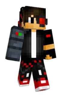Robochu Minecraft avatar full body