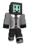 RobombRobot Minecraft avatar full body