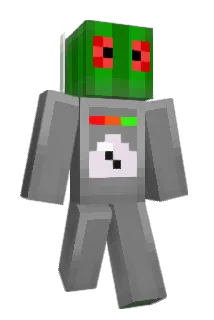 Robomelon Minecraft avatar full body