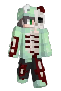 RoboticFrog Minecraft avatar full body