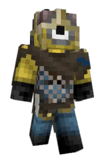 Roboticd3mon Minecraft avatar full body