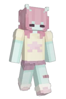 RockAunt Minecraft avatar full body