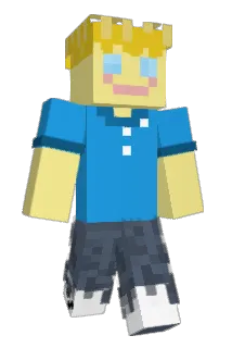 RockBuster105 Minecraft avatar full body