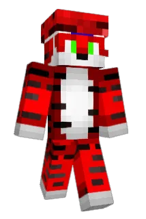 RodeTijger Minecraft avatar full body