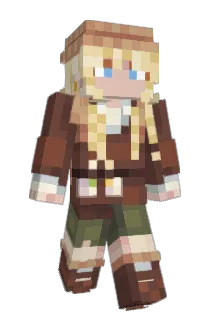 Roengraafmachine Minecraft avatar full body