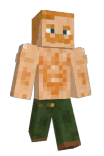 Roi_Escanor Minecraft avatar full body