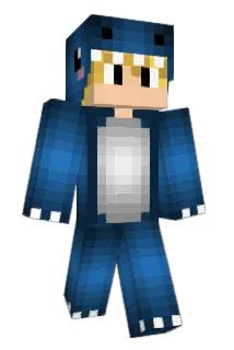 Rollerblades Minecraft avatar full body