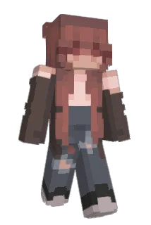 Romanish Minecraft avatar full body