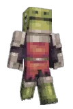 Romiling Minecraft avatar full body