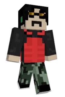 RonlikesBecky Minecraft avatar full body