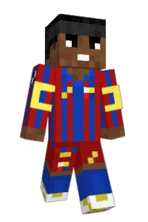 Ronqldinho Minecraft avatar full body