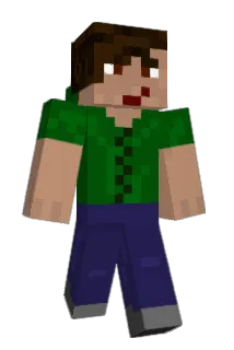 Rootering Minecraft avatar full body