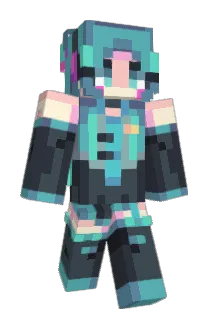 RoriaCatz Minecraft avatar full body