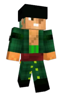 Roronoaaaaaa Minecraft avatar full body