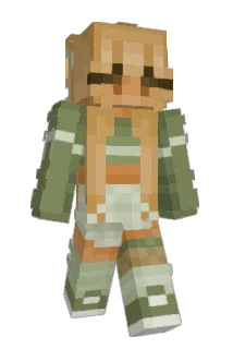 RosaBG Minecraft avatar full body