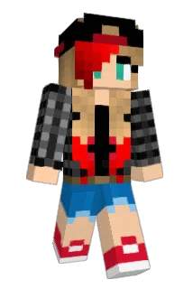 Rosaroz Minecraft avatar full body