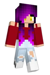 RoseGacha Minecraft avatar full body