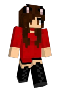RoselinNeko Minecraft avatar full body
