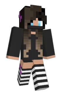 Roselune Minecraft avatar full body