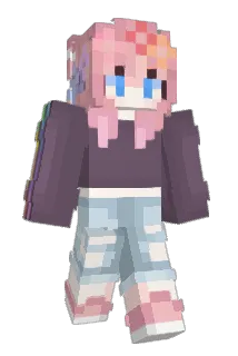 Rosemallowss Minecraft avatar full body