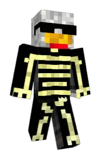 RostChicken Minecraft avatar full body