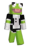 Roubleman Minecraft avatar full body