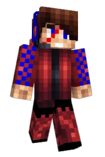 Row Minecraft avatar full body