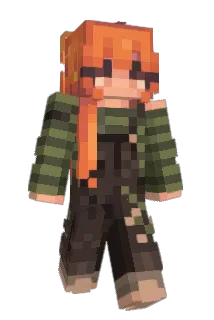 Minecraft-Avatar von Roxelboxel: ganzer Körper