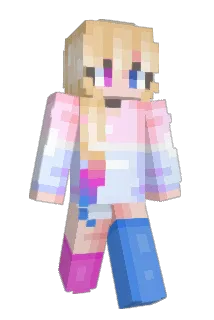RoxyHeart123 Minecraft avatar full body