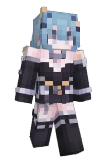 Roze_CrossX Minecraft avatar full body