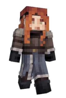 Rozoma Minecraft avatar full body