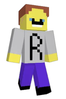 Rozproszony Minecraft avatar full body