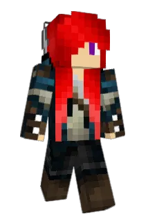 Rubellia Minecraft avatar full body