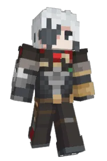 Rubellitefolk Minecraft avatar full body