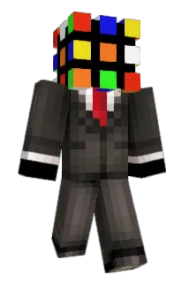 RubixCue Minecraft avatar full body