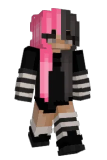 RubyTheDino Minecraft avatar full body