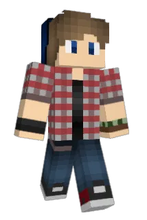 RubyWolf Minecraft avatar full body